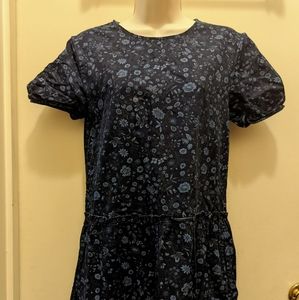 GAP drop waist mini dress